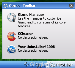Gizmo Toolbar