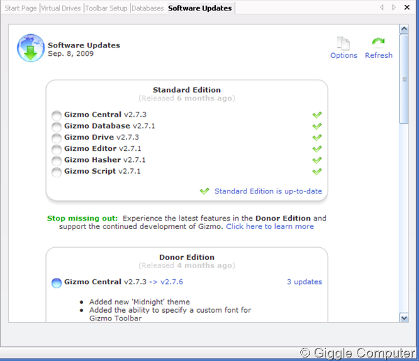 Software update
