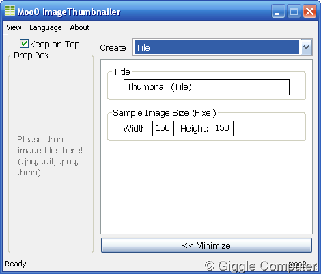 Moo0 Image Thumbnailer
