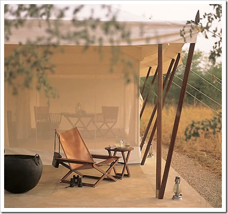 Luxury Tent Living at Aman-i-Khás in India