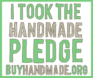 The Buy handmade badge