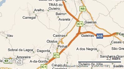 Imagem no mapa