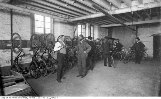 Bicycle Storage Toronto 1898