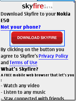 SkyFireWebSite