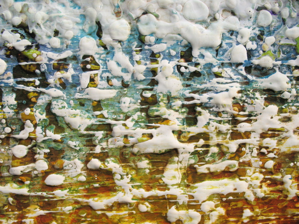 Detail of Waterfall Abstract Art For Sale
