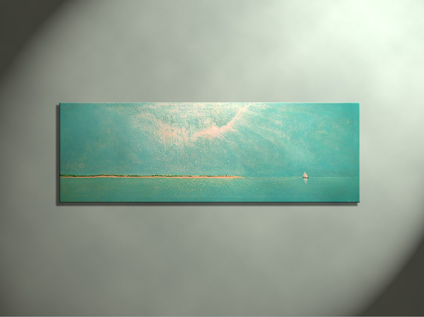 Abstract Seascape Contemporary Painting Art For Sale