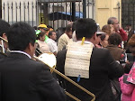 Cheat sheet, Procession, Feast day of Saint Francis of Assisi, Saint Francis Monestary, Lima, Peru