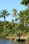 The town of Caraiva, Brazil