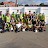 Group pic at the end of an amazing week. Darren's in black holding his hardhat at his side, I'm wearinga grey top and I have a red raincoat on my arms