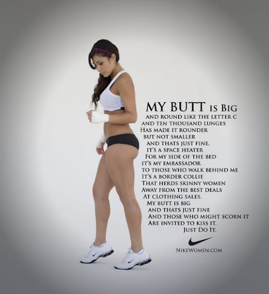 Nike women my butt is big