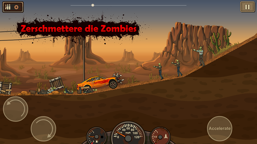 Android application Earn to Die screenshort