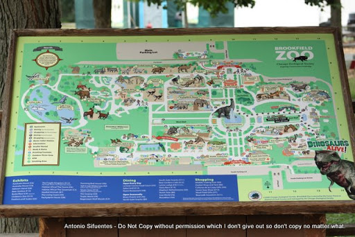 brookfield zoo mapbrookfield
