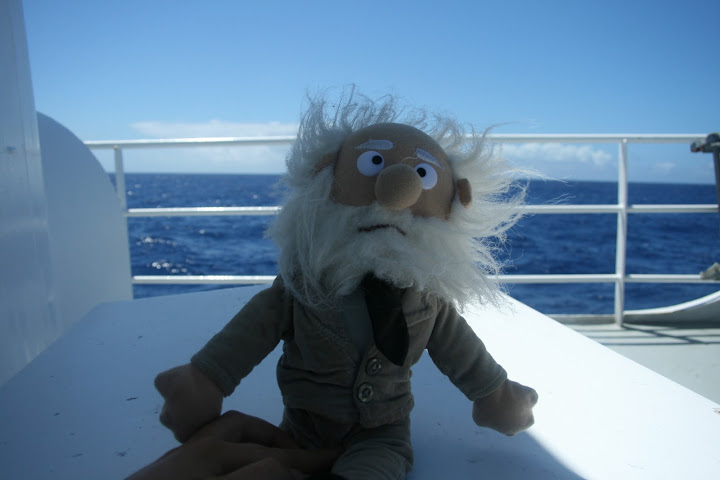 charlie on the bow
