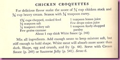 chicken croquettes recipe