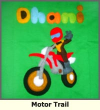 sepeda motor, trail