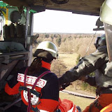 Rettungshunde Nürtingen - Helikopter Übung Malmsheim 2002