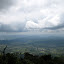 Hazy view towards Lake Toba