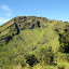 Looking up to the summits of Merbabu