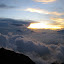 Sumbing and Sindoro at sunset