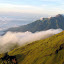Morning mist and Merapi