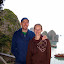 Outside the amazing cave