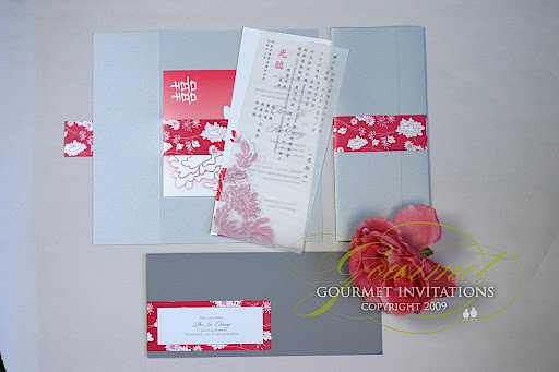 I've always wanted to do Chinese wedding invitations the characters are