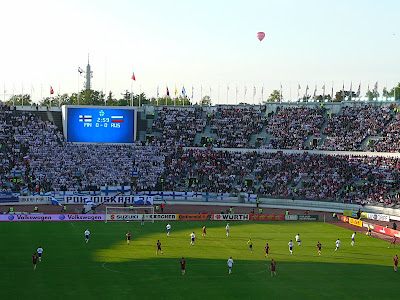  Футбол trip: отчет с Helsinki Olympic Stadium