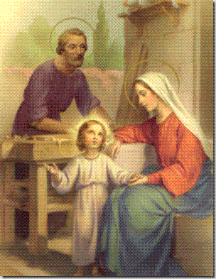 JOSÉ, MARÍA Y EL NIÑO JESÚS