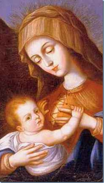 La Bella María y su Bebe Jesús