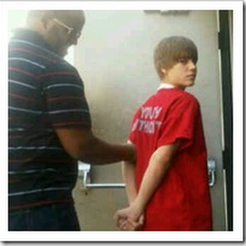 Justin Bieber wurde verhaftet, vermutlich wegen seiner dämlichen Frisur