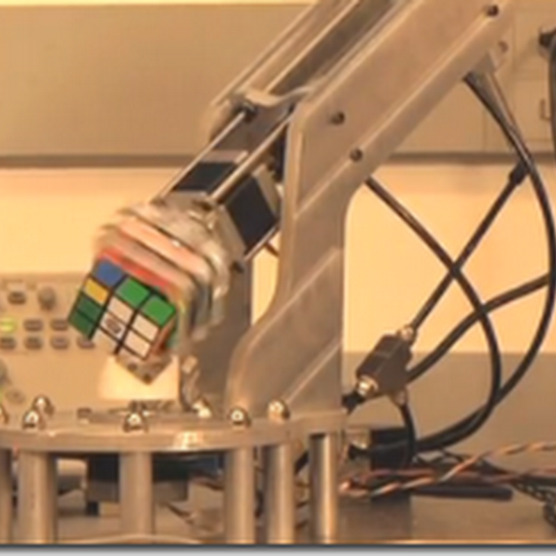 Ein Roboter löst Rubiks Würfel in 15 Sekunden (Video)