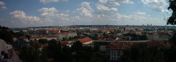 Praga desde el castillo