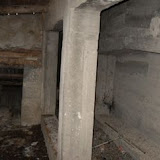 Particolare timpano in cemento armato