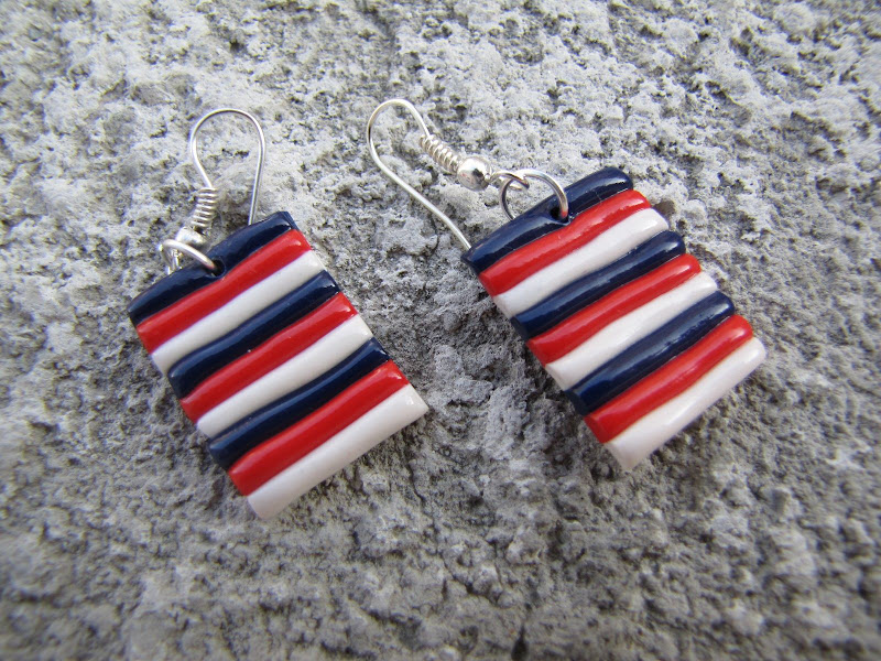 Cercei handmade dungute marinaresti