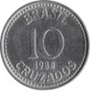 First Cruzado- 10 Cruzados coin 1987 - 1988