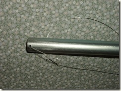 metal quilt rod