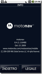  YourLifeUpdated Test: Motonav su Motorola Milestone