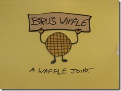 Signage for Bru's Wiffles Signage for Bru's Wiffles