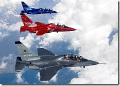  L’M346 addestra l’Italia