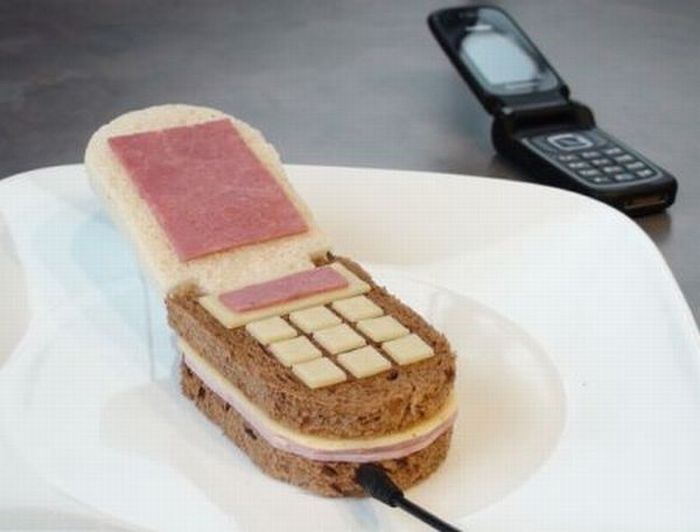 Móvil para comer