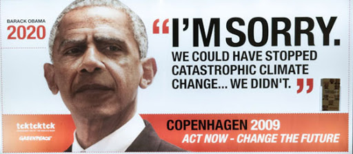 coluna zero, meio ambiente, greenpeace, campanha, fotografia, fotos, barack obama, copenhague