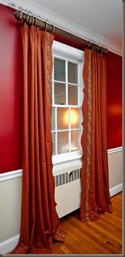 Dining Room drapes