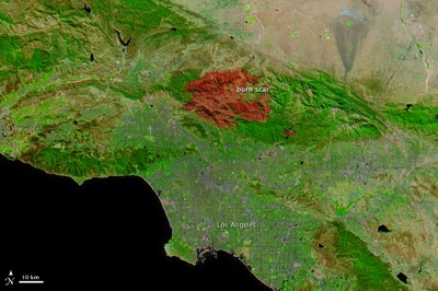 LA Fire Scar