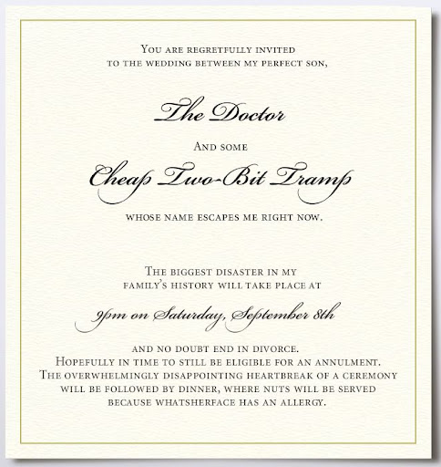 An Invitation To A Wedding This is Priceless