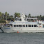 An Island Packers vessel returning to Ventura Harbor