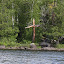 Oh, the wonderful cross on the Kawishiwi just after Alice Lake