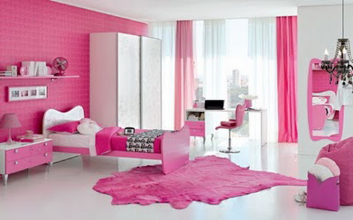Image for Pink girl Bedroom Design