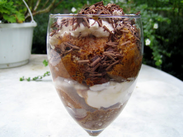 Tiramisu close up