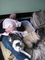 furry family missed us!