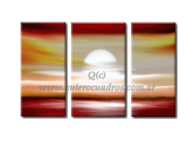 Cuadros tripticos Radiante